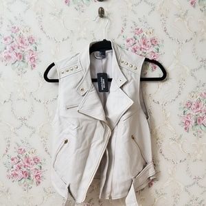 Forever 21 faux leather vest